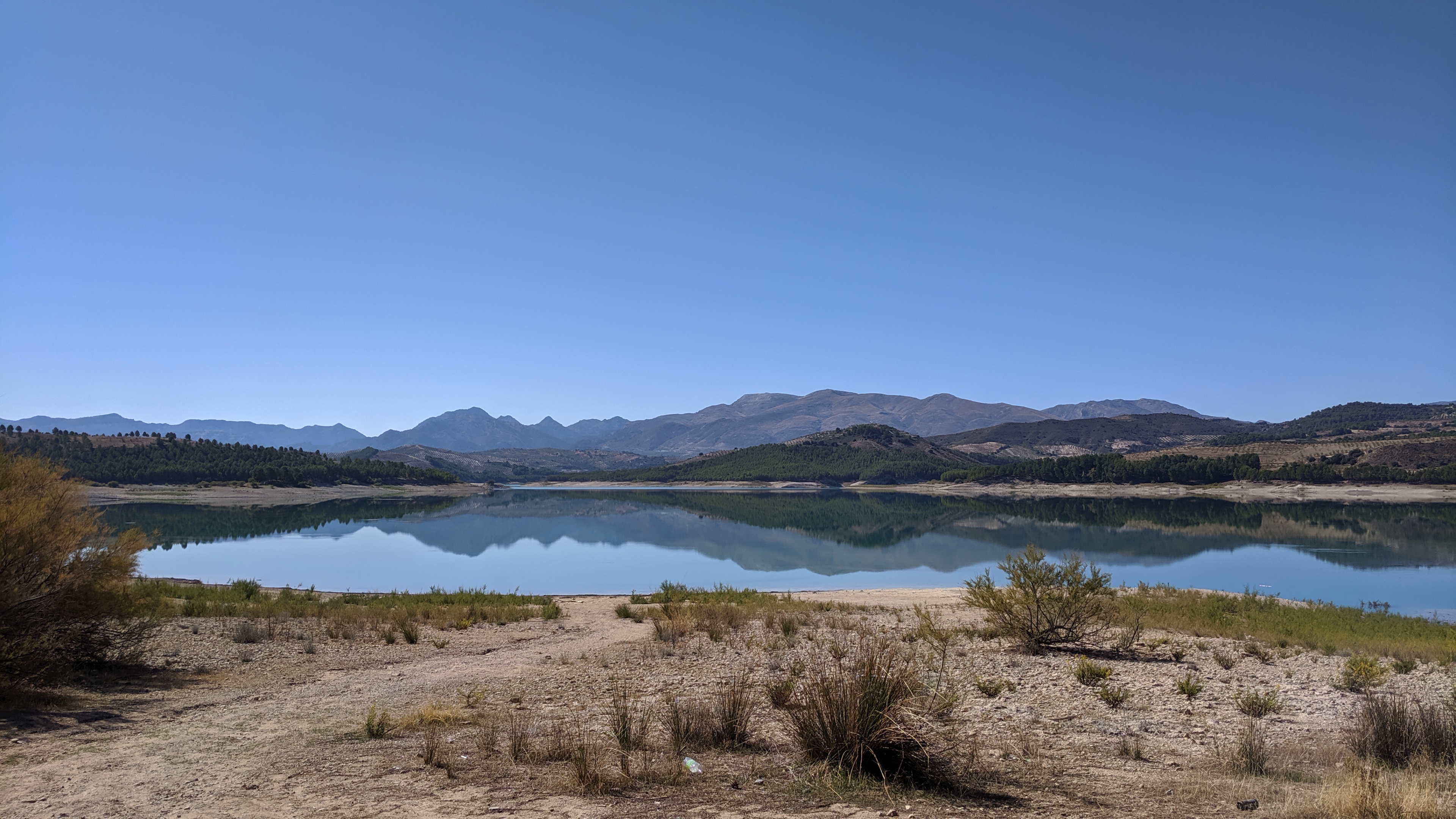 The lake